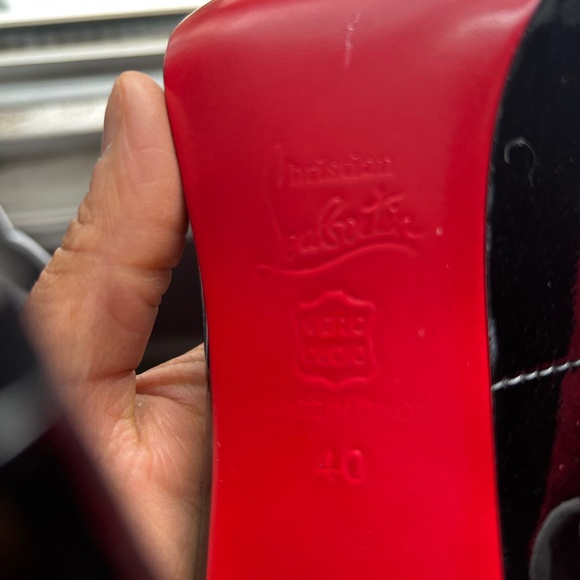 Christian Louboutin Pumps. Size 40. Made in Italy - Picture 4 of 12